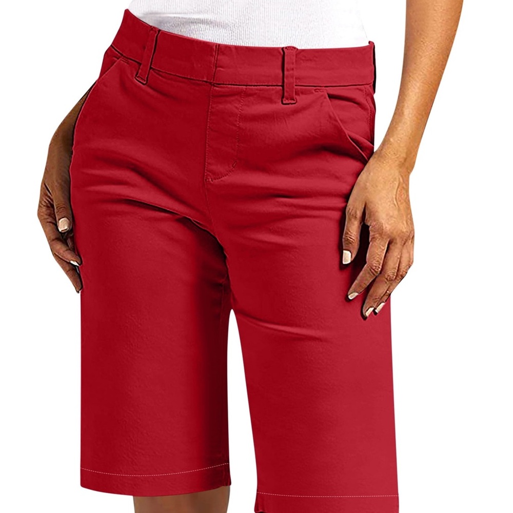 Women's Red Shorts by Dalia Size S
